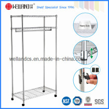 Chrome DIY metal quarto roupeiro / Garment Rack / Closet Rack (1309328)